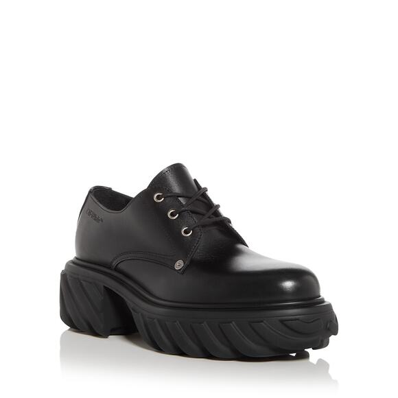 Off-White Men's Exploration Derby Lug Sole Shoes EU 44 US 11 - Picture 1 of 6